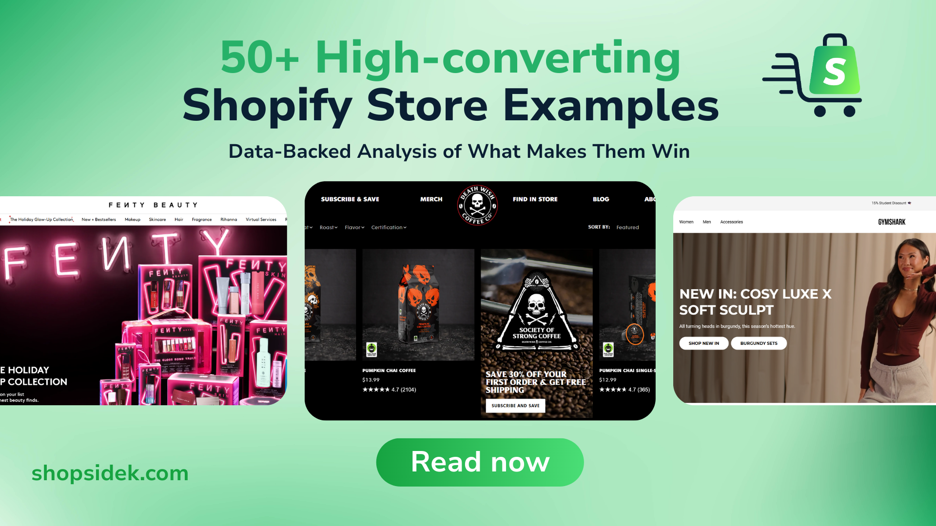50 high-converting Shopify store examples