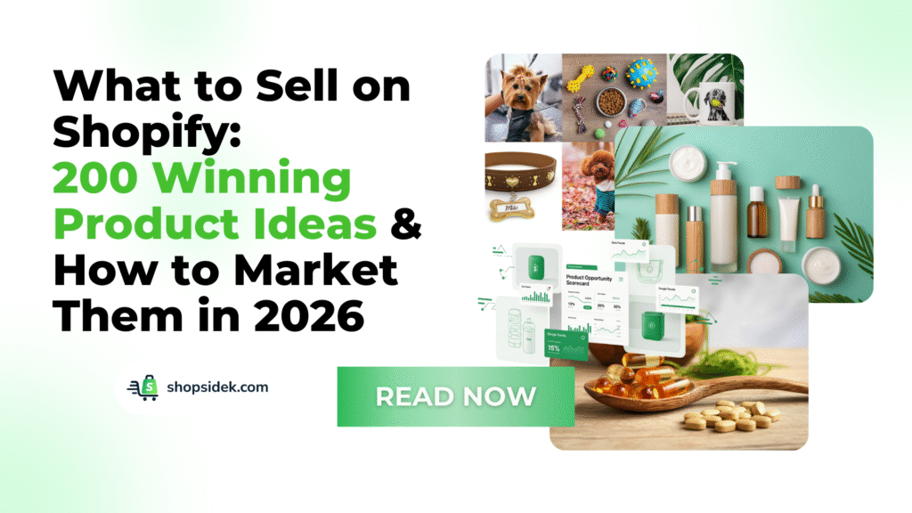 What to Sell on Shopify