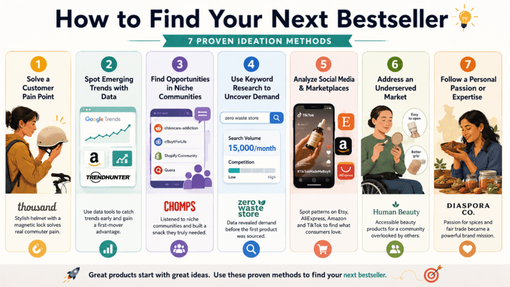 7 proven product ideation methods