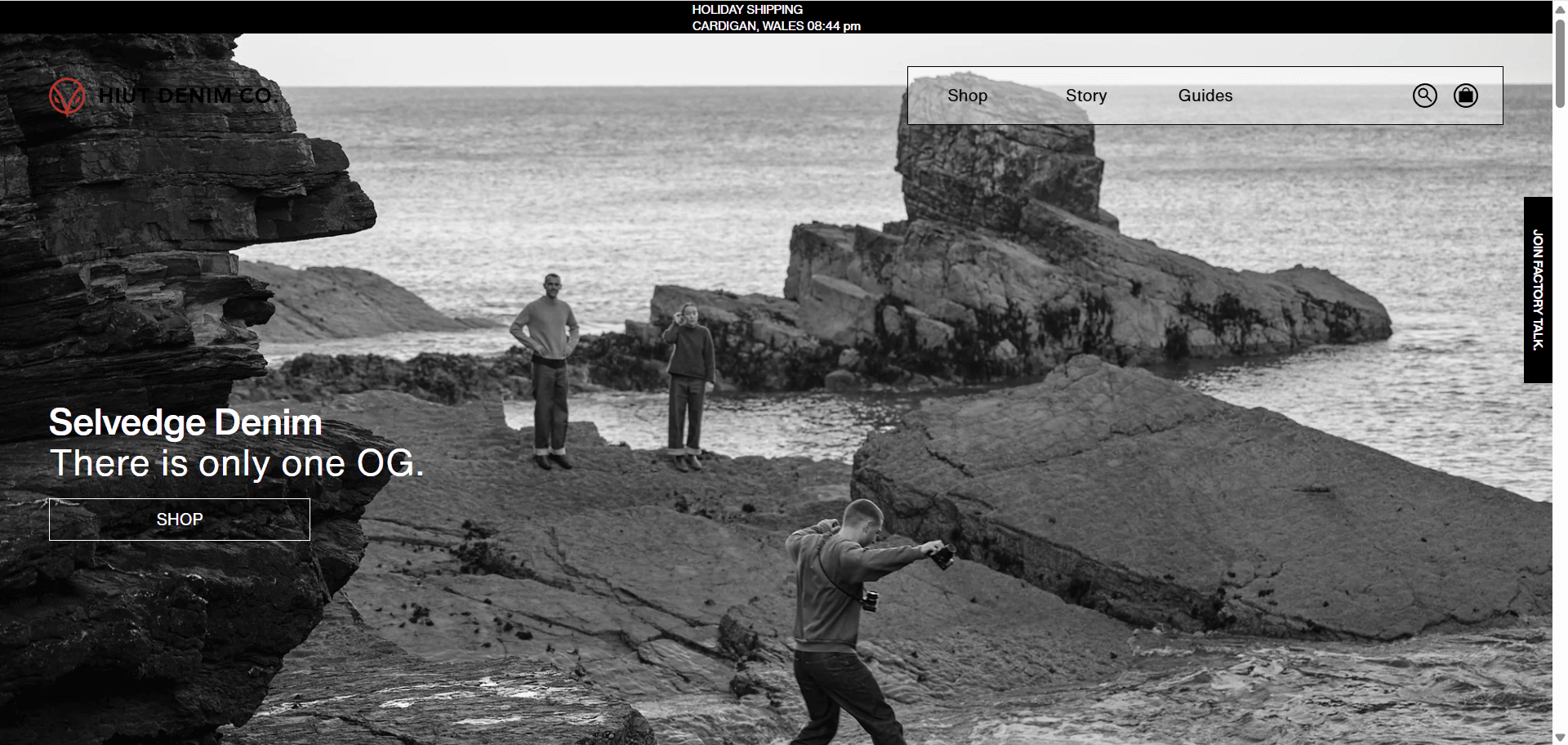 Hiut Denim shopify store name