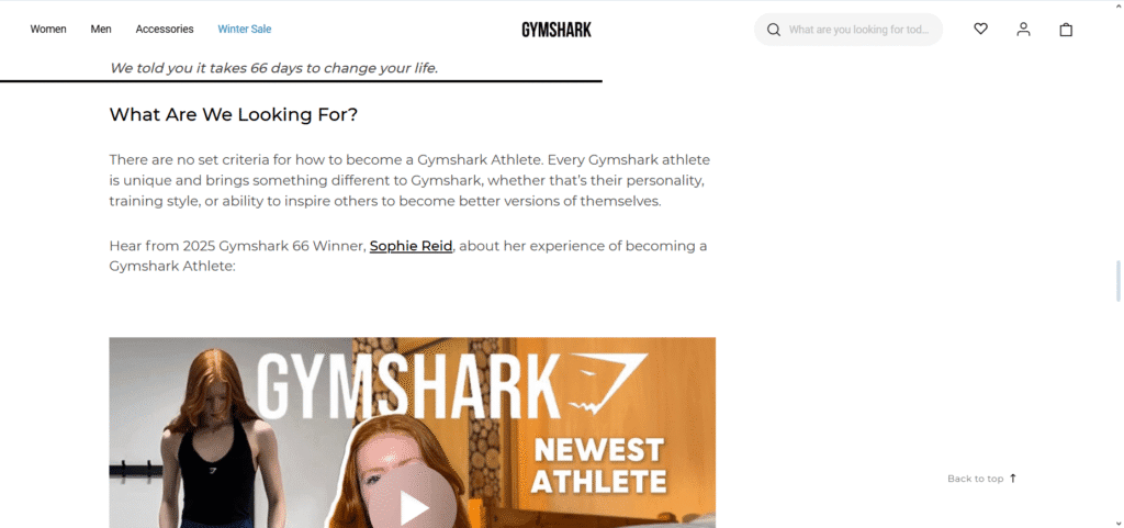 Shopify blog examples