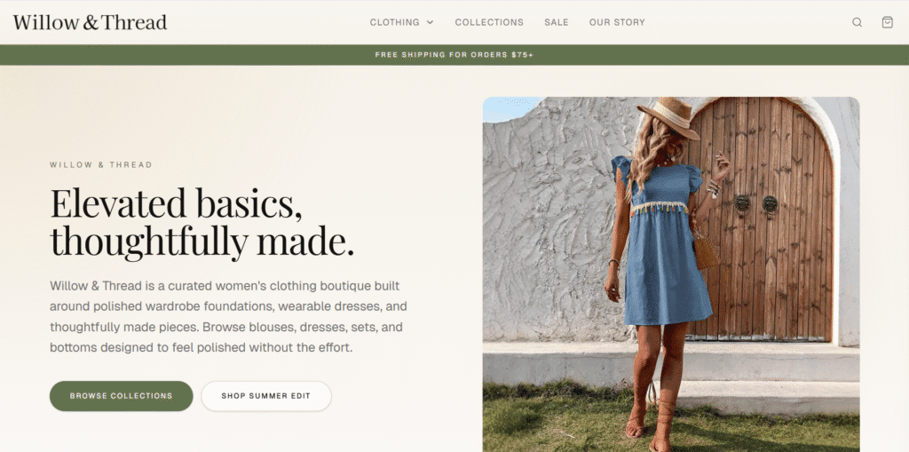 WillowandThread good store example