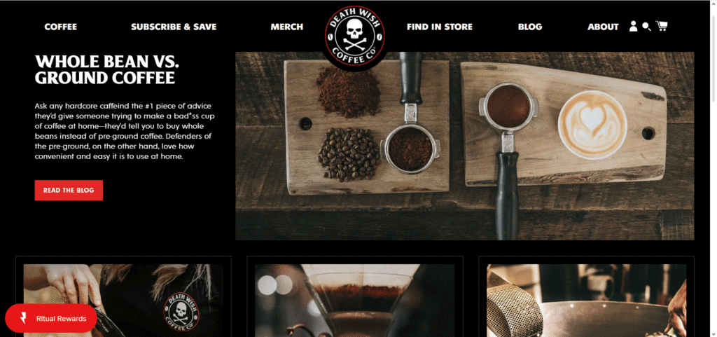 Shopify blog examples