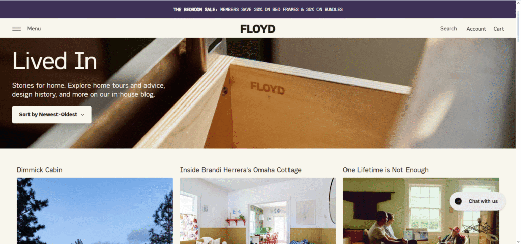 Shopify blog examples