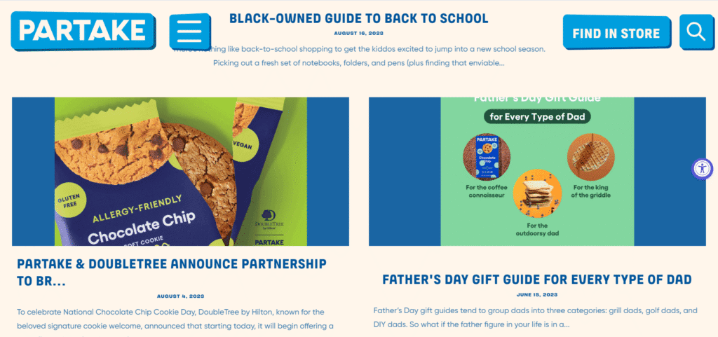 Shopify blog examples