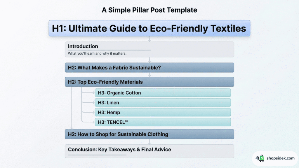 A Simple Pillar Blog Post Template