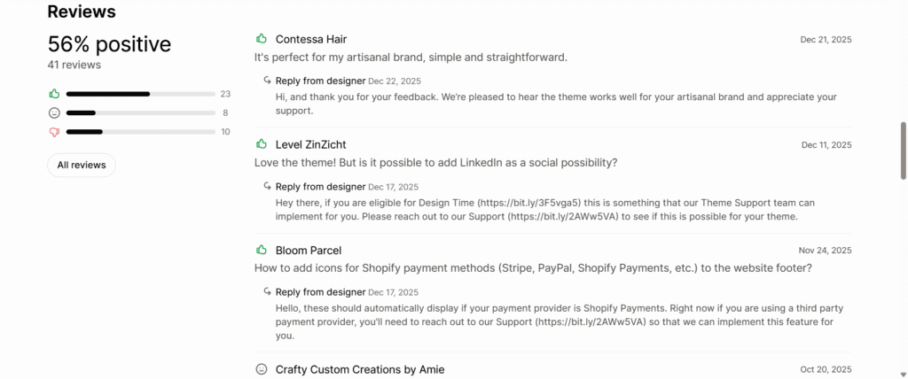 Craft Shopify theme review