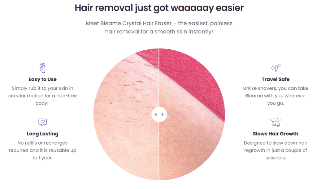 Bleamme Shrine demo before after slider