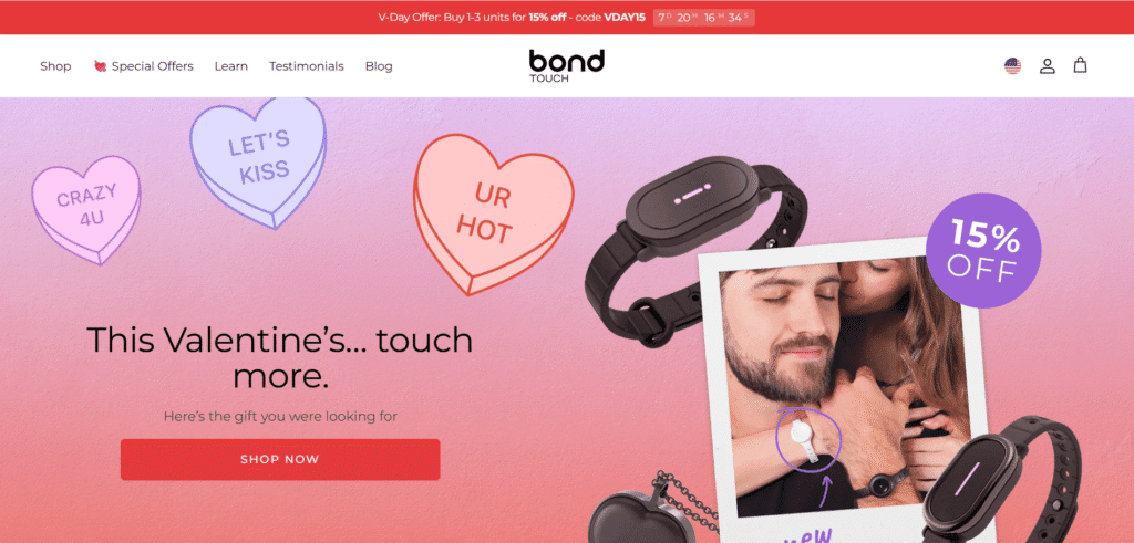 Bond Touch Symmetry store