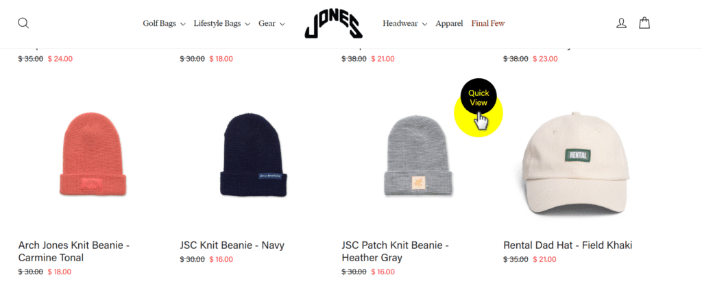 Jones Sports Co quick view