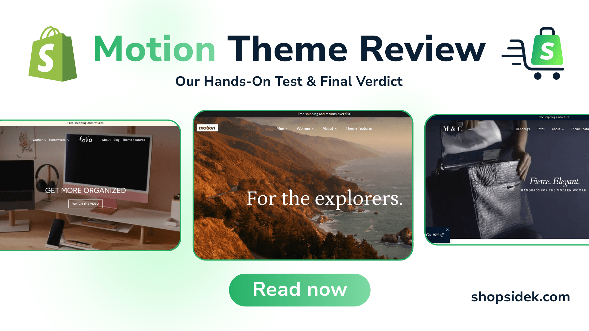 Motion Shopify Theme Review