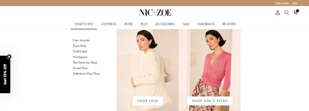 NicZoe Symmetry store