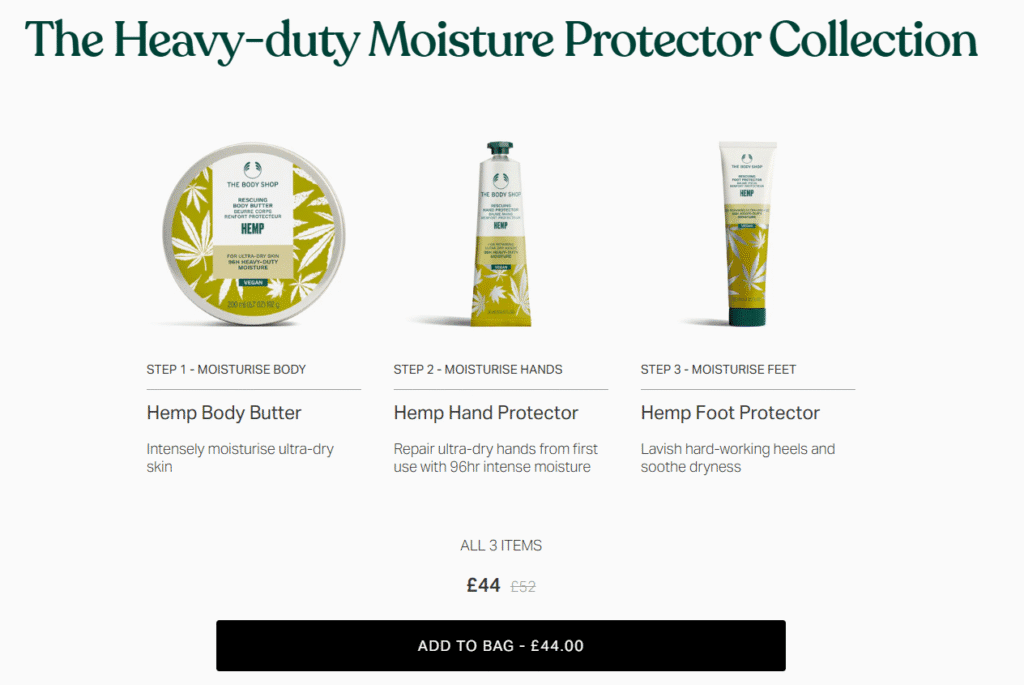 The body shop bundle sale