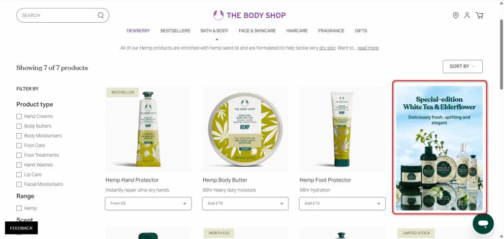 The body shop subcollection