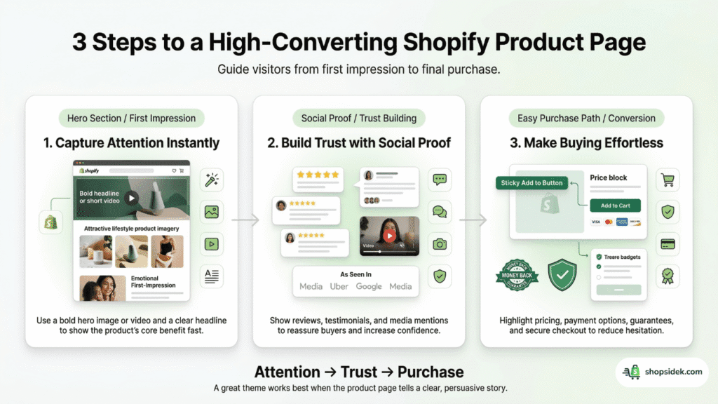3-Step Setup for a High-Converting Product Page