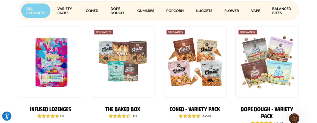 Baked Bags subcollection tab