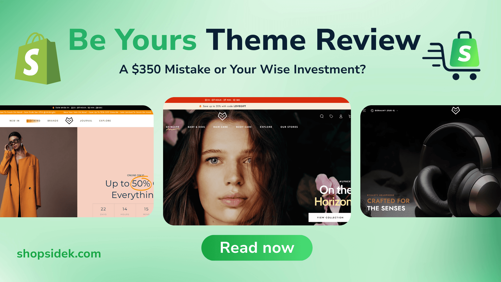 Be Yours Shopify Theme Review