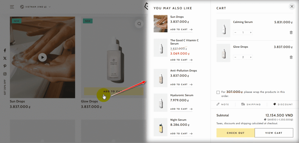 Be yours quick buy & slideout cart