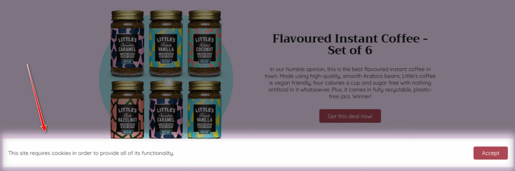 Booster Cookie Consent Bar