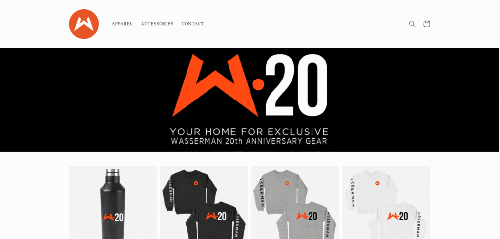 Dawn best shopify themes for clothing store example