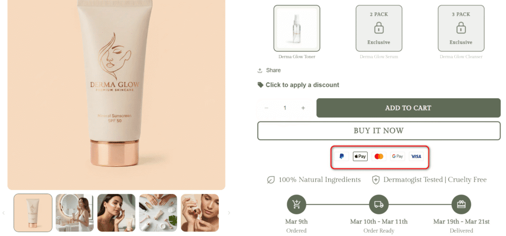 Debutify trust badge