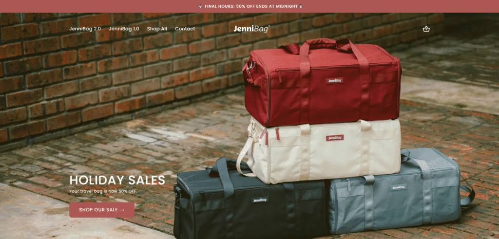 Jennibag hero banner