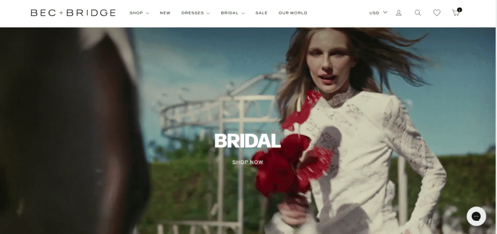 Motion live store example of shopify apparel themes