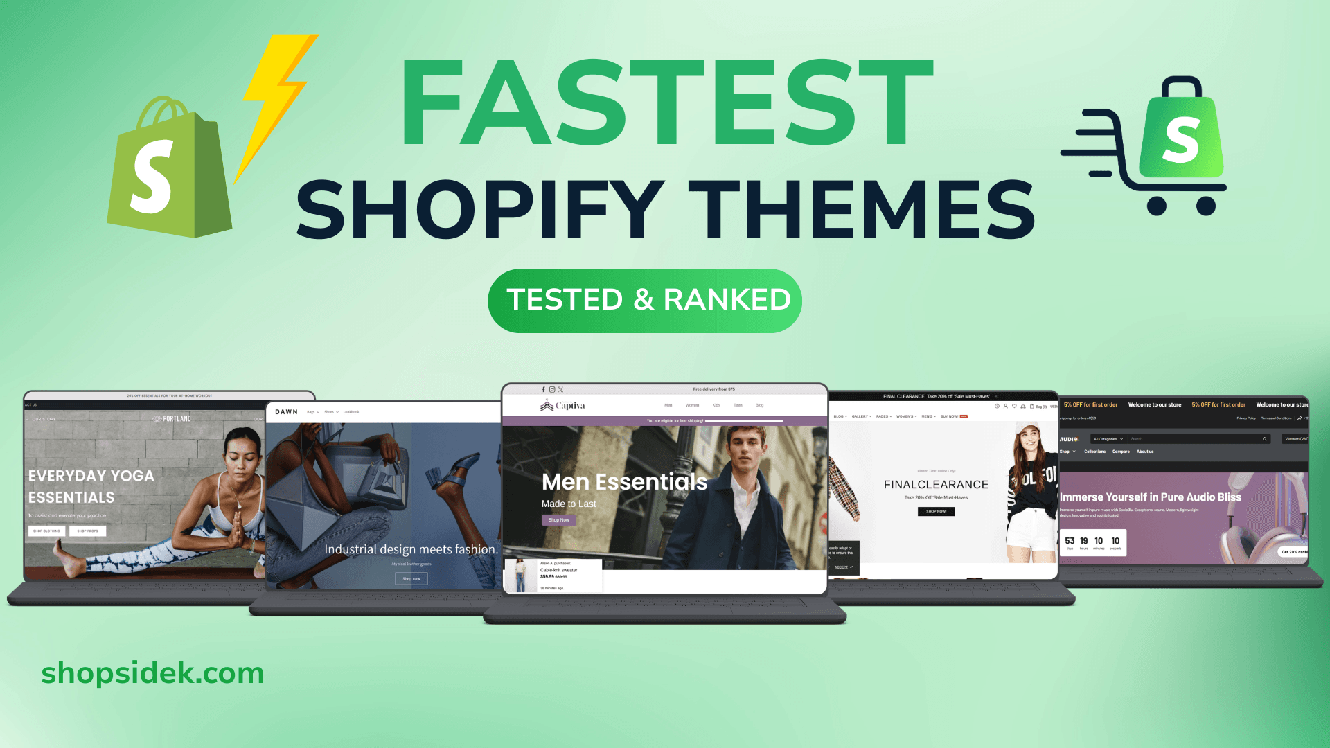 Top 12 Fastest Shopify Themes