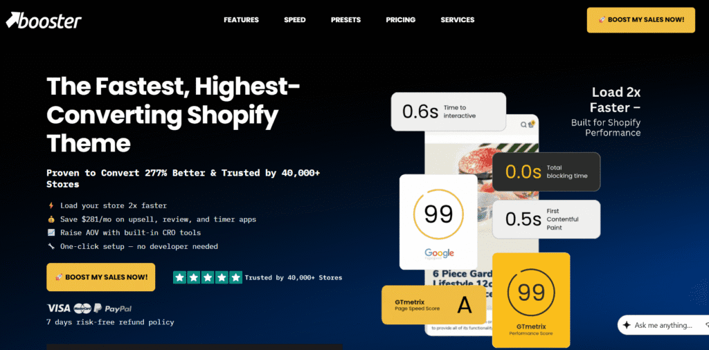 fastest shopify theme booster