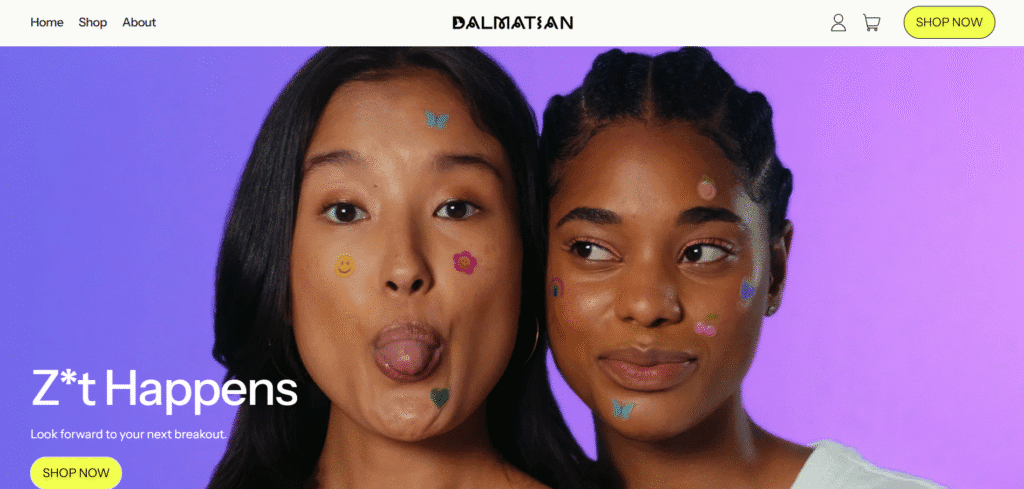 single product shopify store Dalmatian