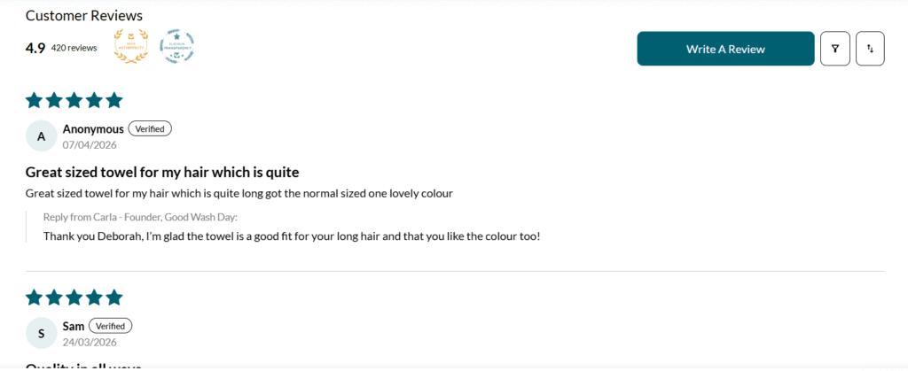 Judgeme Happy Customers widget