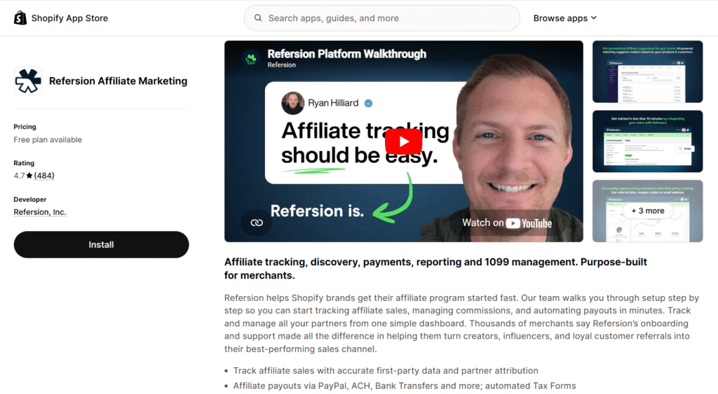 Refersion Affiliate Marketing