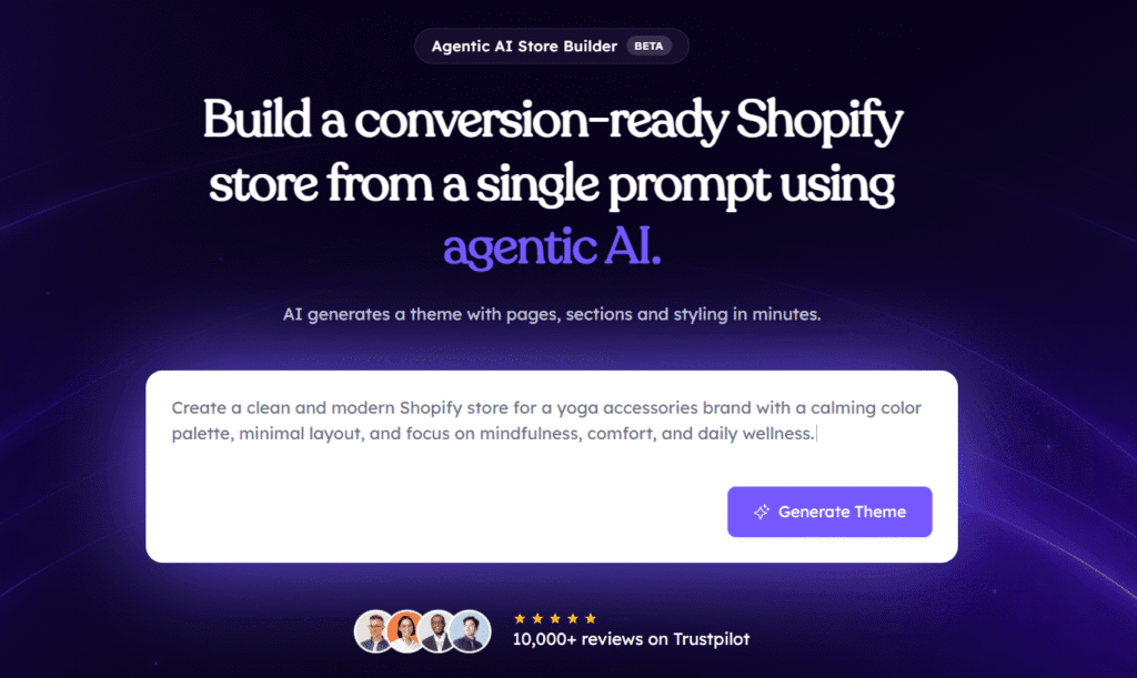 Debutify Agentic AI Store Builder