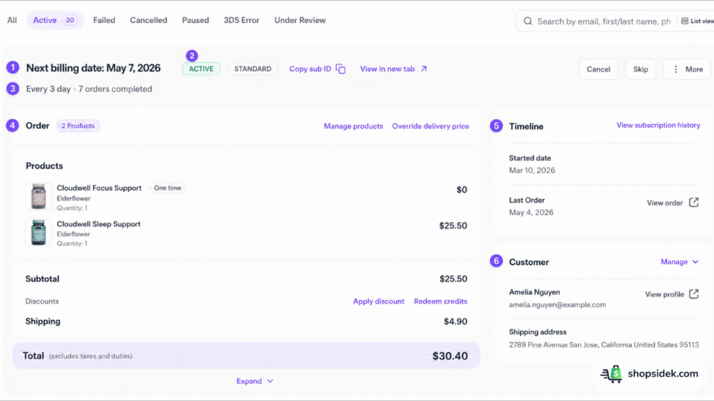 Skio Subscriptions App Inside Look