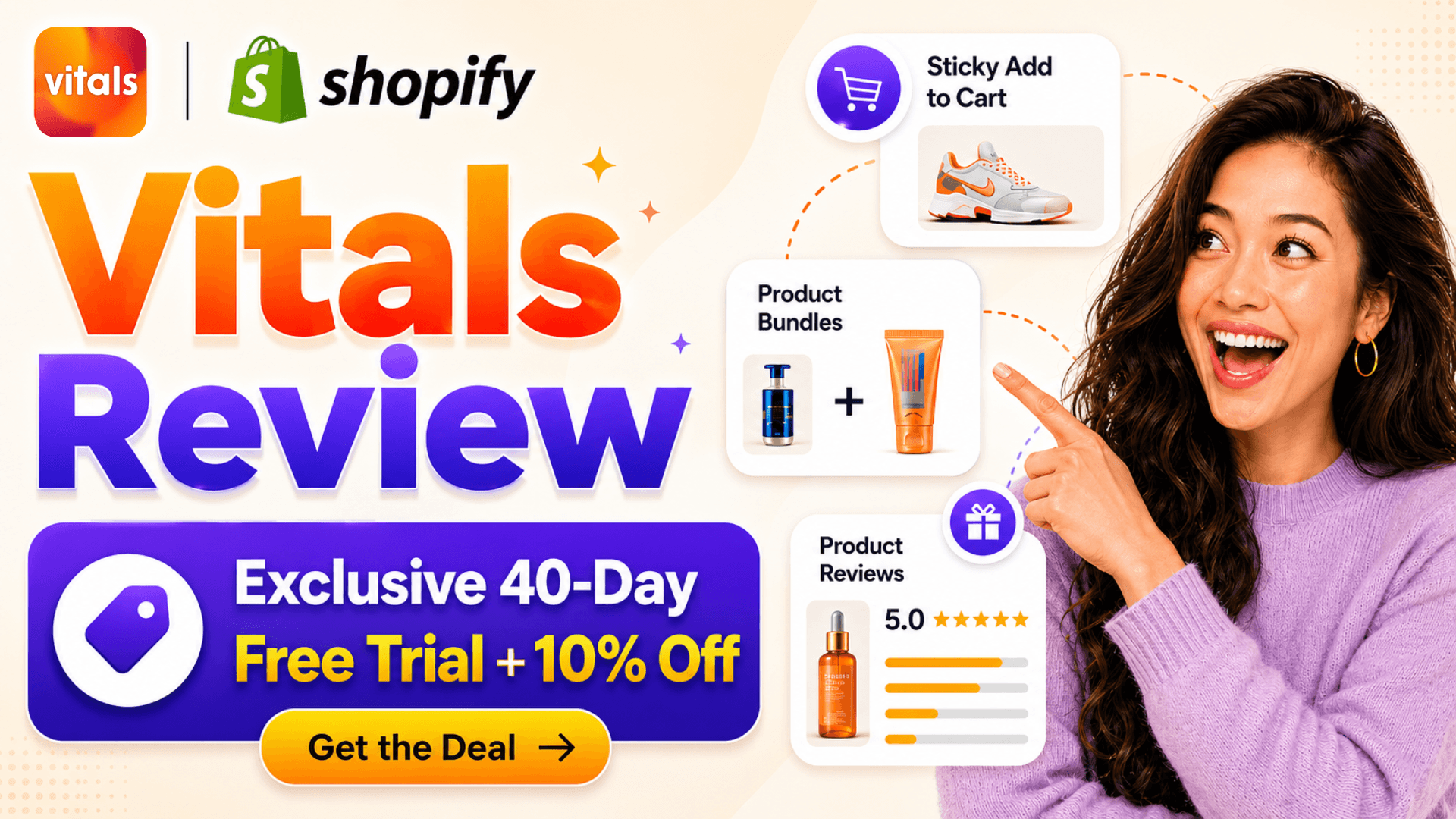 Vitals Shopify App Review and Exclusive Deal