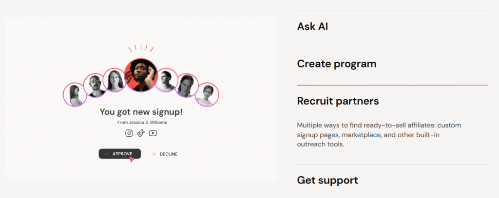 recruit partners for uppromote affiliate marketing
