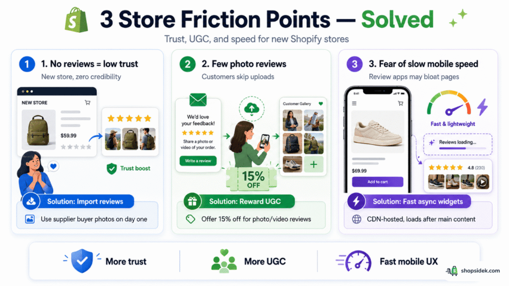 Loox Shopify app solves friction points
