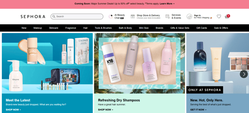 Sephora Livechat case study