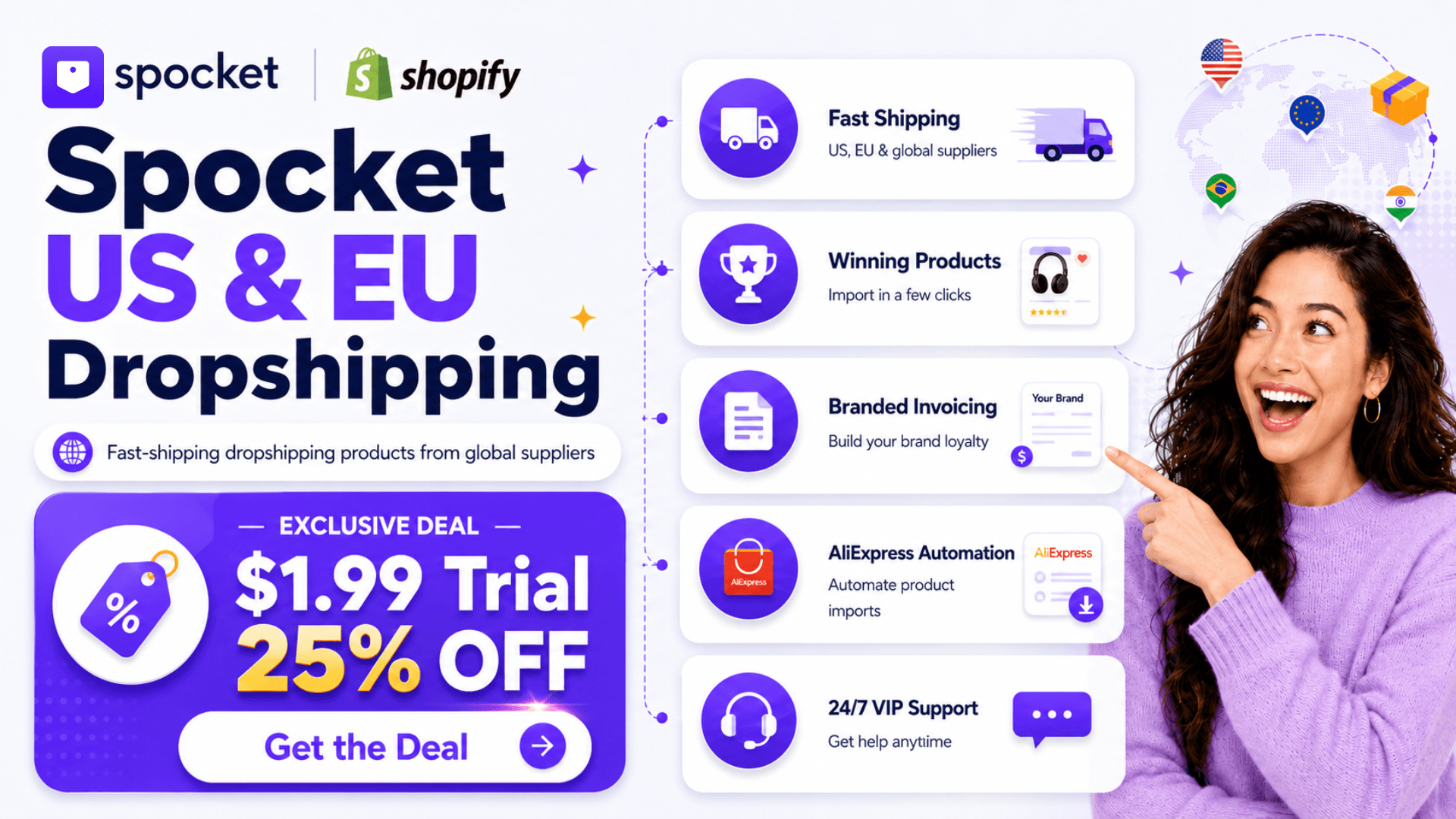 Spocket Dropshipping Shopify Review & Exclusive Deal