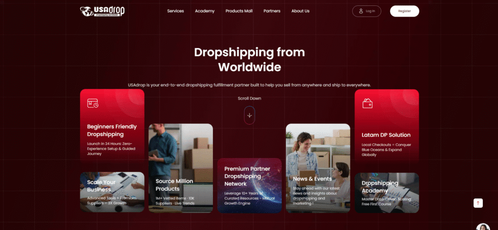 USAdrop overview